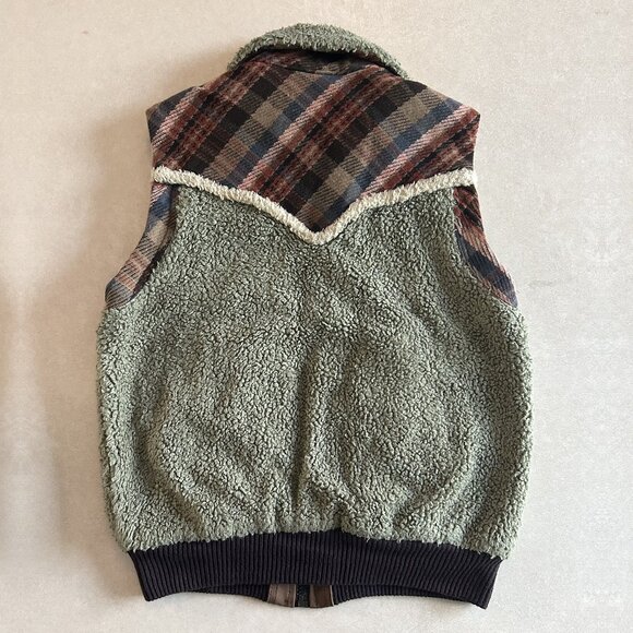 [SOLD] Men's Wool Plaid Vest ASO Ron Weasley - Picture 3 of 8